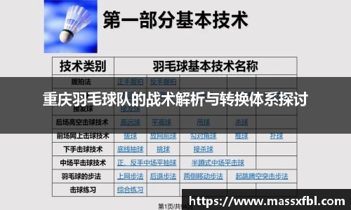 重庆羽毛球队的战术解析与转换体系探讨